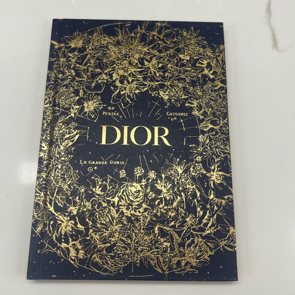 Dior holiday notebook
